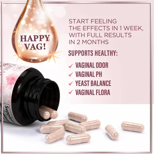 Miniatura 5 de Probióticos vaginales para mujeres – Apoya suavemente la salud femenina, el equilibrio del pH, el olor saludable y la flora vaginal – 50 mil