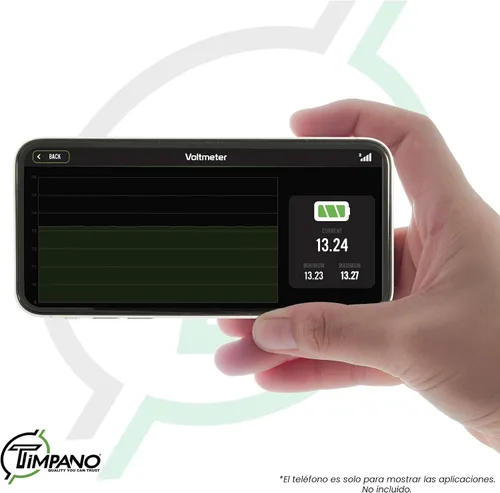 Miniatura 6 de Timpano TPT-SP4BT Bluetooth DSP 4 Canal de Salida - Procesador de audio para automóvil DSP de señal digital completa - Voltímetro incorporado y relé
