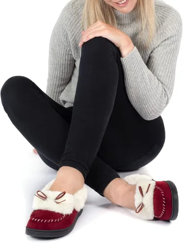 Miniatura 2 de RockDove Pantuflas de espuma viscoelástica para mujer Trapper Moc, Mocasín, 5-12