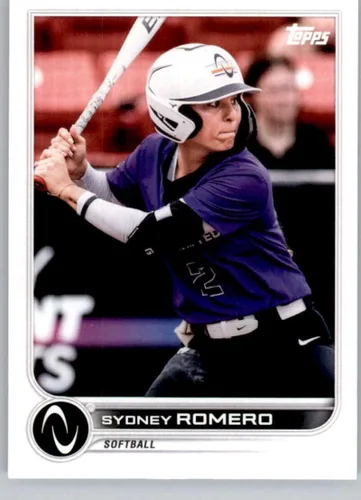 2023 Topps Athletes Unlimited All Sports #127 Sydney Romero - Tarjeta oficial multideporte AU en estado crudo (NM o mejor)