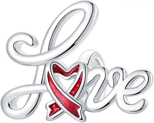 Miniatura 104 de Abalorios de plata de ley 925 con letras de la A ~ Z, para pulseras, collares, Día de San Valentín, Día de la Madre, joyería regalos para mujeres