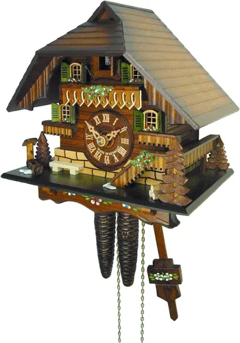 Miniatura 2 de Reloj de cuco Little Black Forest House 1.0312.01.C
