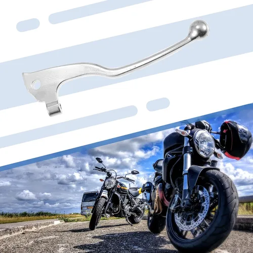 Miniatura 3 de X AUTOHAUX 1 par de palancas de embrague de freno para Yamaha YZ80 YZ125 TW200 XT250 TT350 XT350 XT350 motocicleta freno manillar reemplazo palancas