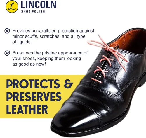 Miniatura 5 de Lincoln Cera para pulir zapatos - 2-1/8 oz Fabricado en Estados Unidos desde 1925