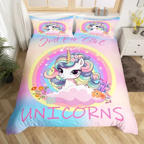 Miniatura 23 de Erosebridal Juego de ropa de cama individual de animales de la selva para niñas y niños, funda de edredón de elefante oso, tigre, león, safari
