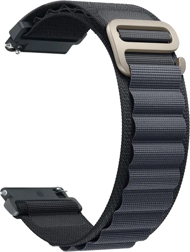 Miniatura 25 de Correa de nylon compatible con Samsung Galaxy Watch 7/FE/6/5 Pro 4 3/Watch 4 6 Classic/Active/Gear S2 S3 Frontier, correa de bucle deportivo de 20