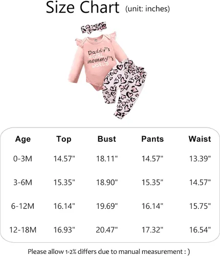 Miniatura 5 de AMAWMW Conjunto de ropa para bebé niña con volantes y pantalones de camuflaje para recién nacido, traje para niña