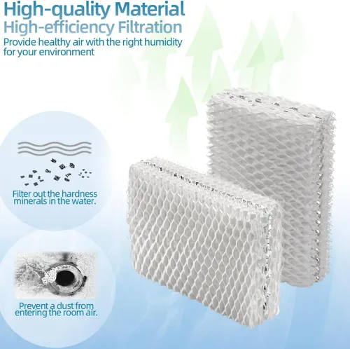 Miniatura 4 de Alocs WF813 - Filtro humidificador de repuesto para Relion - RCM832 RCM-832N Procare PCWF813 Protec WF813 Equate EQ-2119-UL EQWF813 Filtros de mecha