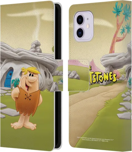 Miniatura 8 de Head Case Designs Funda de piel con licencia oficial de The Flintstones Bambam Rubble Characters compatible con Apple iPhone 11