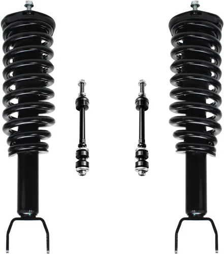 Miniatura 17 de Detroit Axle - Amortiguadores de puntales para Nissan Sentra 2007-2012 [Base S SL SR] Puntales delanteros completos con amortiguadores traseros