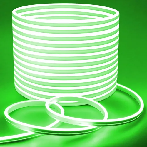 Miniatura 18 de Lamomo Tira de luces LED de neón de 32.8 pies, tira de luces LED de color blanco neutro de 1.96 pulgadas/corte, 4500 K, impermeable, flexible