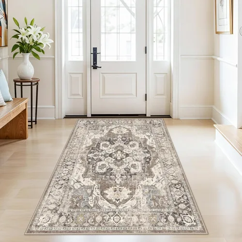 Miniatura 20 de YOUFORTONG Alfombras Corredoras de 2x10 para Pasillos, Alfombra de Cocina Suave, Alfombra Corredera Antideslizante con Respaldo de Goma para Baño