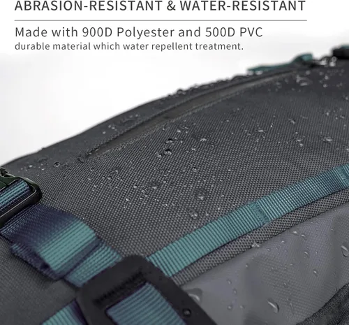 Miniatura 5 de Unigear Mochila de hidratación de esquí, bolsa de viaje de snowboard de 30 l, mochila resistente al agua de poliéster 900D para esquí, senderismo