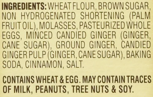 Miniatura 3 de Trader Joe's Cookie Thins Triple Jengibre, (paquete de 2)
