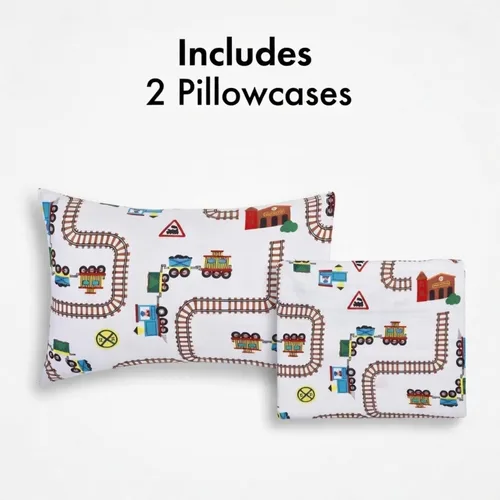 Miniatura 5 de Paquete de 2 fundas de almohada de viaje para niños pequeños, 100 % microfibra suave, transpirable e hipoalergénica, de 14 x 20 pulgadas, fundas