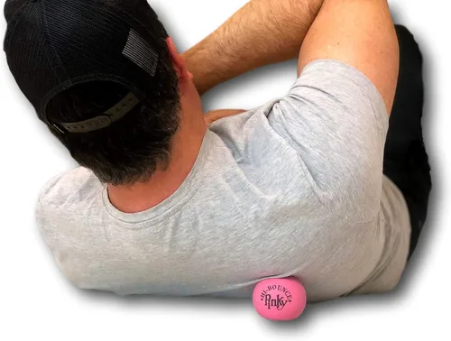Miniatura 5 de JA-RU Hi-Bounce Pinky Ball (paquete de 4) pelotas hinchables de 2.5 pulgadas para niños Pelotas de rebote alto para deportes
