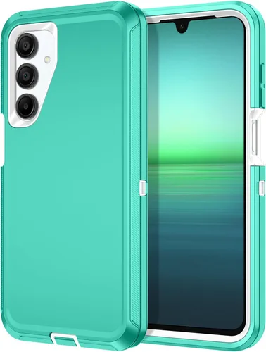 Miniatura 19 de I-HONVA Funda para Samsung Galaxy A52 5G a prueba de golpes, a prueba de polvo y caídas, 3 capas de protección de cuerpo completo
