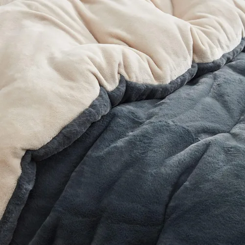 Miniatura 2 de Byourbed Plumpy Pudgy Portly Chunky Bunny - Edredón Coma Inducer® Twin XL - Abedul con semillas de amapola