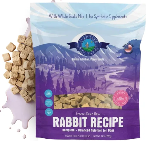 Miniatura 20 de Shepherd Boy Farms Alimento crudo liofilizado para perros, receta de cocodrilo, totalmente natural, sin sintéticos, fabricado en Estados Unidos