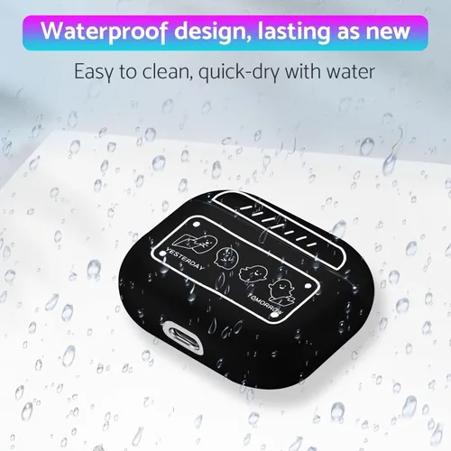 Miniatura 6 de Funda para AirPods Pro de 2ª generación 2022/2023, bonita funda de TPU suave de dibujos animados, diseño elegante de anime Kawaii a la moda