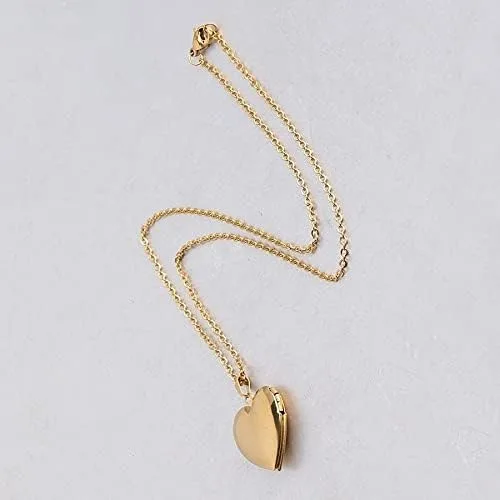 Miniatura 4 de Collar con medallón para mujer, con fotos que sujetan fotos, collares para mujeres y niñas, regalos de cumpleaños de Navidad para hija y madre