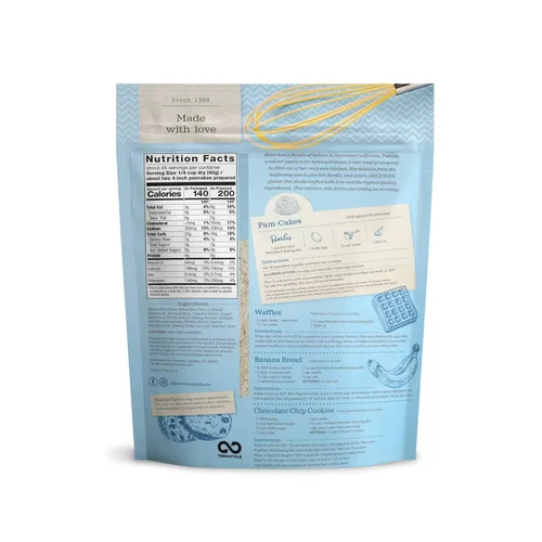 Miniatura 3 de Pamela's Products Mezcla para hornear y panqueques sin gluten, bolsas de 4 libras (paquete de 3)
