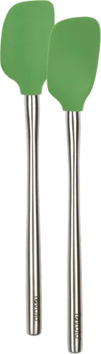 Miniatura 39 de Tovolo Flex-Core - Espátula con mango de acero inoxidable, cabeza de silicona resistente al calor y libre de BPA, segura para sartenes de hierro