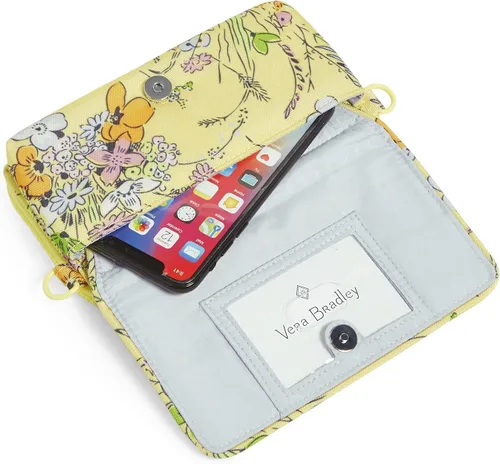 Miniatura 3 de Vera Bradley Bolso cruzado compacto y reciclado Lighten Up ReActive con protección RFID para mujer