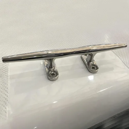 Miniatura 7 de SHENGHUISS Tacos de amarre de acero inoxidable 316 con base abierta para barco, cubierta, gancho, yate (10 pulgadas, 2 unidades)