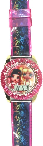 Miniatura 3 de Rainbow High Reloj digital para niñas (modelo RNB40003AZ), multicolor, Multi, Digital
