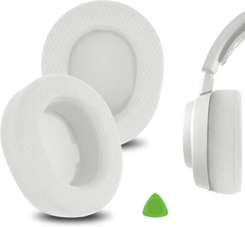 Miniatura 8 de Geekria Almohadillas de repuesto de tela de malla cómoda compatibles con SteelSeries Arctis Nova Pro Wireless, auriculares Nova Elite, almohadillas