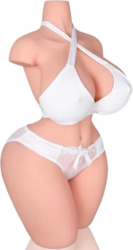 Miniatura 8 de Muñeca sexual BBW de 62 libras para hombres, muñecas sexuales súper gordas de tamaño real con tetas enormes y culo apretado, suave TPE realista