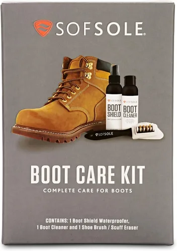 Miniatura 3 de Sof Sole Shoe Care Kit with Cleaner, Shoe Shield Waterproofer and Scrub Brush for Sneakers and Boots