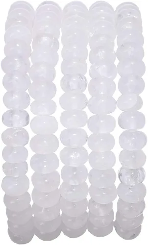 Miniatura 20 de BEADIA Cuentas Facetadas de Piedra Natural Amazonita Rondelle 3x4mm Cuentas Semipreciosas Sueltas para Hacer Joyas 38cm