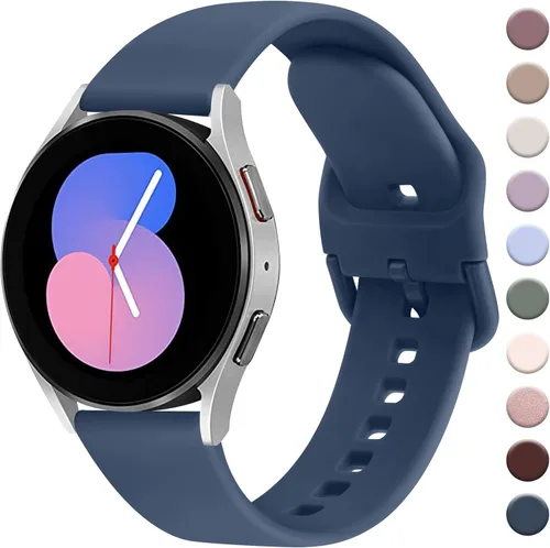 Miniatura 12 de AK para Samsung Galaxy Watch 5 Banda 40mm 44mm/Galaxy Watch 5 Pro Bandas 45mm, Correa Deportiva Suave de 20mm para Galaxy Watch 5