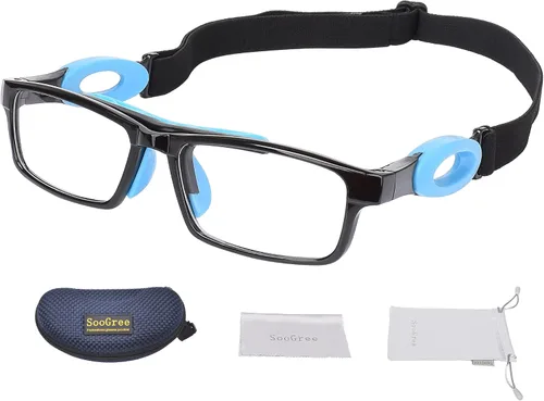 Miniatura 12 de SooGree Gafas deportivas para hombres y mujeres, gafas protectoras para béisbol, correr, deportes, ciclismo, gafas Marco Verde Gris Pad