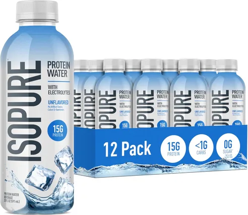 Miniatura 10 de Isopure - polvo de proteína de suero de leche con sabor a fruta ligera refrescante