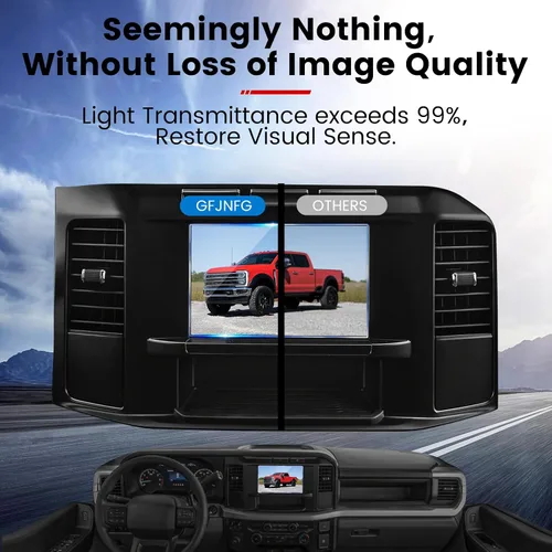 Miniatura 6 de GFJNFG - Protector de pantalla compatible con Ford F250 2025 2026 de 8 pulgadas, para Ford F250 F350 F450 2023-2026 [XL/XLT] y para Ford F150