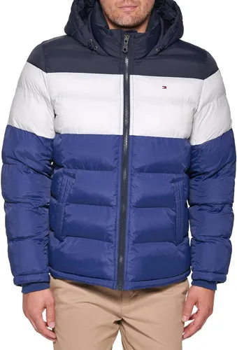 Miniatura 5 de Tommy Hilfiger - Chaqueta acolchada con capucha de relleno alternativo para hombre (tallas estándar y para personas grandes y altas)