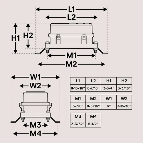 Miniatura 7 de True Mods 12V DC Auto Caja de fusibles impermeable con relé de 5 pines [6 soportes de fusibles ATC/ATO] Caja de bloque de relé universal de 6 pines