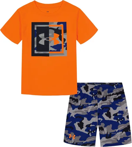 Miniatura 36 de Under Armour baby-girls Ua Terrazzo Leopard Heart SetShort Set
