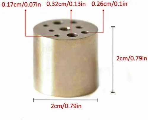 Miniatura 2 de Soporte para varillas de incienso de 9 agujeros, soporte para quemador de incienso, soporte para palo de incienso, soporte para varillas de incienso
