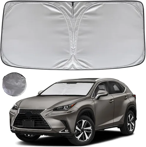 Miniatura 40 de KAYZT Parasol para parabrisas para Honda Civic 2022-2025 11.ª generación, parasol plegable para ventana delantera, accesorios de ajuste personalizado
