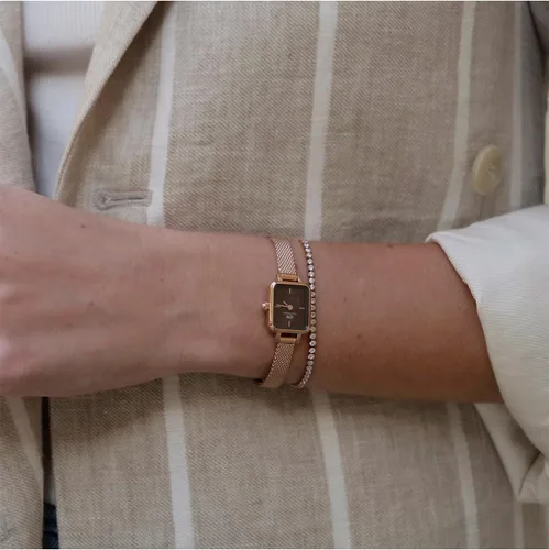 Miniatura 2 de Daniel Wellington Collar clásico de la pulsera del tenis, collar ajustable de la pulsera del cristal del acero inoxidable