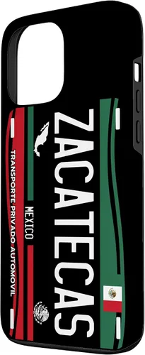 Miniatura 2 de Placa de matrícula Zacatecas para iPhone 13 Pro Max, Zacatecas México, funda Zacatecas
