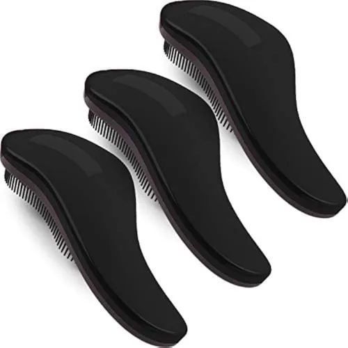 79STYLE 3 piezas de cepillo desenredante Naturals desenredante peine para el cabello se desliza a través sin dolor sin enredos para mujeres hombres,