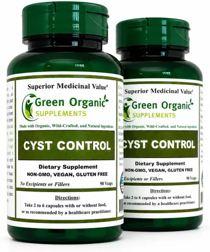 Miniatura 10 de Green Organic Supplements Quiste, quiste mamario, 90 VCaps, alta absorción, sin OMG, sin gluten (paquete de 1)