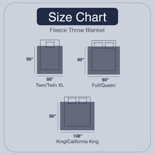 Miniatura 8 de CASUAL LIVING Manta de Vellón Tamaño King/Cal King Esponjosa, Suave, Cálida, Acogedora, Mantas de Cama para Decoración de Dormitorio, Felpa, Gruesa