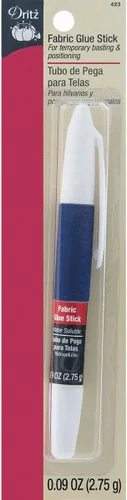 Miniatura 5 de Dritz Varilla, no tóxica y soluble en agua, 0.28 onzas, 1 pegamento para tela, color blanco