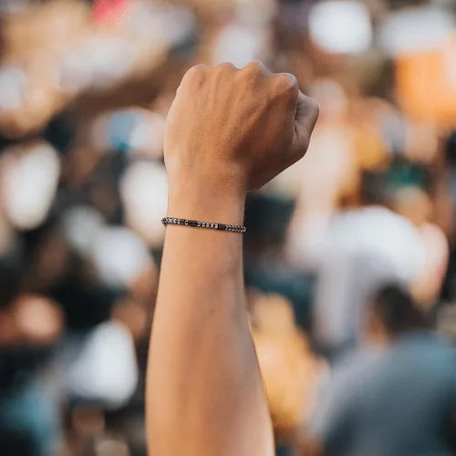 Miniatura 4 de Pulseras inspiradoras en código morse para hombres, mujeres, niños y niñas, padres, madres, tías, abuelas, hijas, para el Día de la madre